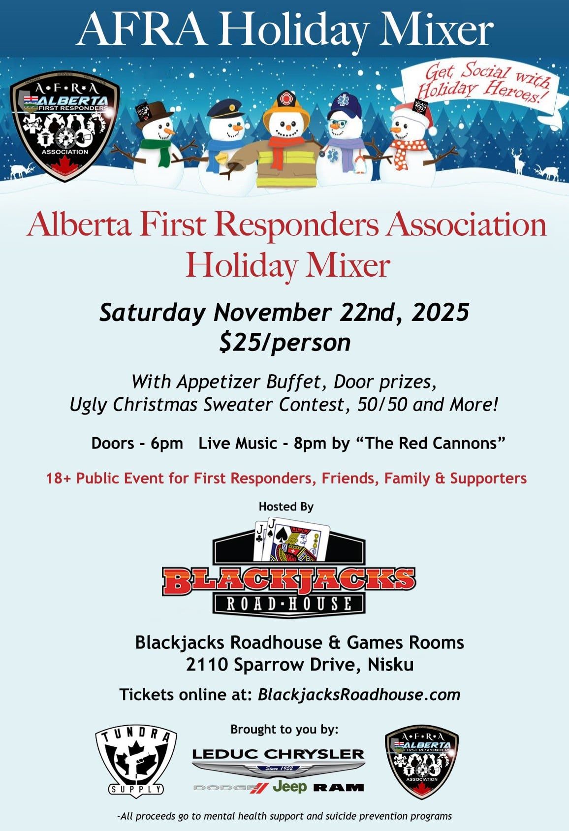 AFRA Holiday Mixer